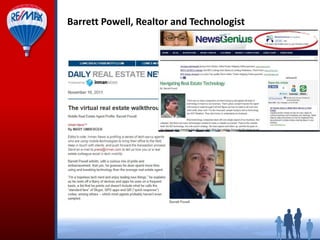 Barrett Powell, Realtor and Technologist
 