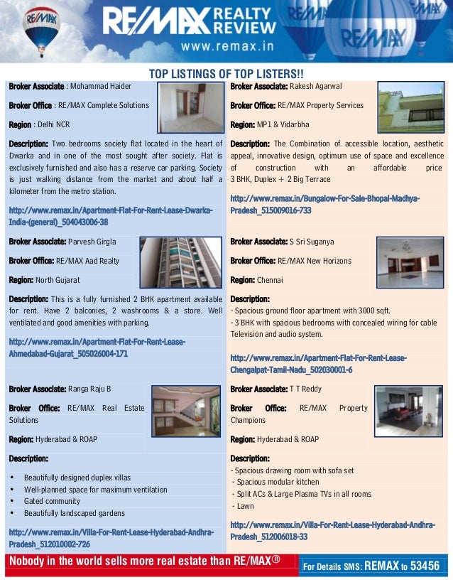 Remax Realty Review June 2013