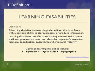 1-Definition:-
Friday, May 27, 20164
 