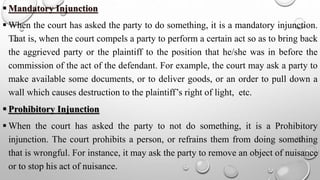 Remedies under law of torts | PPTX