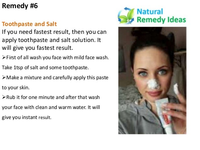 toothpaste and salt