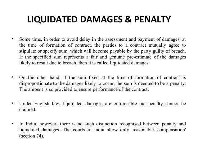 liquidating damages clause example If the liquidated damages clause is upheld, it does not matter whether actual damages are proven. liquidating damages clause example If the liquidated damages clause is upheld, it does not matter whether actual damages are proven.