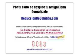 Remedios caseros para la celulitis