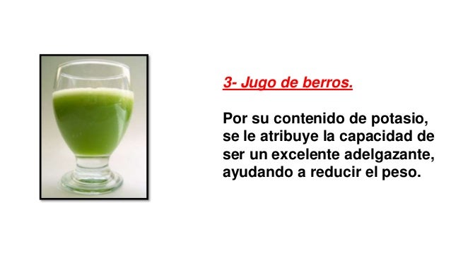 Un buen laxante para bajar de peso