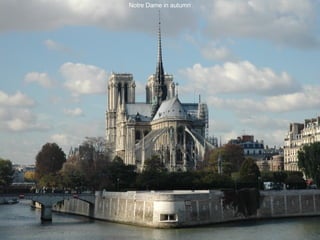 Notre Dame in autumn 
