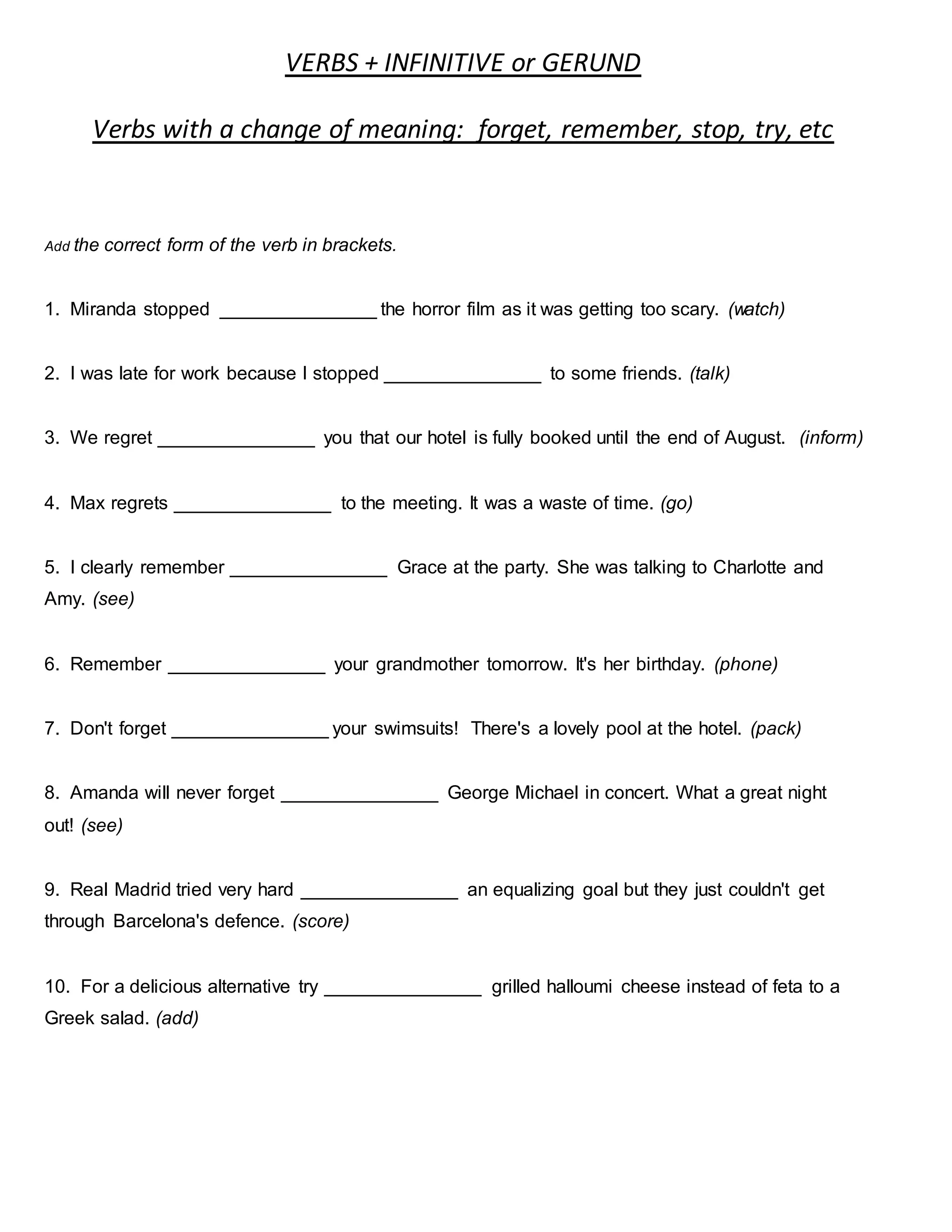 Remembered Position Exercise .pdf Remember exercise-2 | DOCX