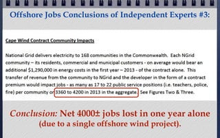 OK, Offshore Wind Clearly Results
        in Net Job Losses.

   What about Onshore Wind?
 