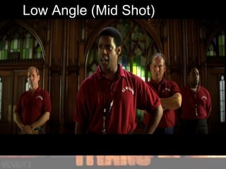 Low Angle (Mid Shot) 