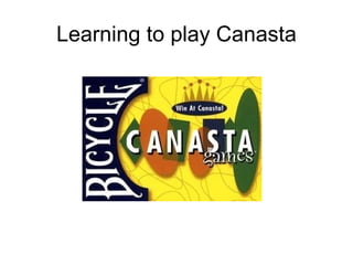 Learning to play Canasta 