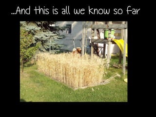 ...And this is all we know so far
 