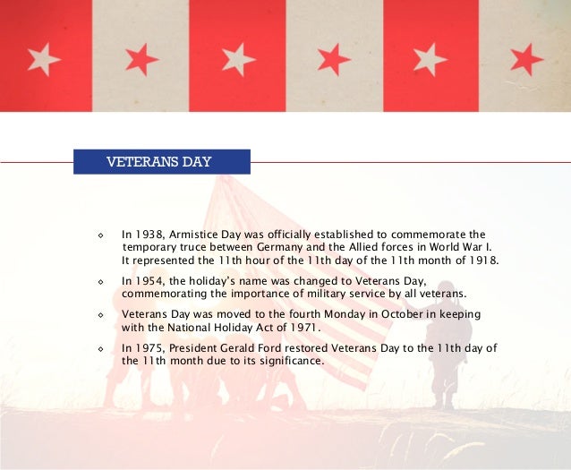 Veterans day gala