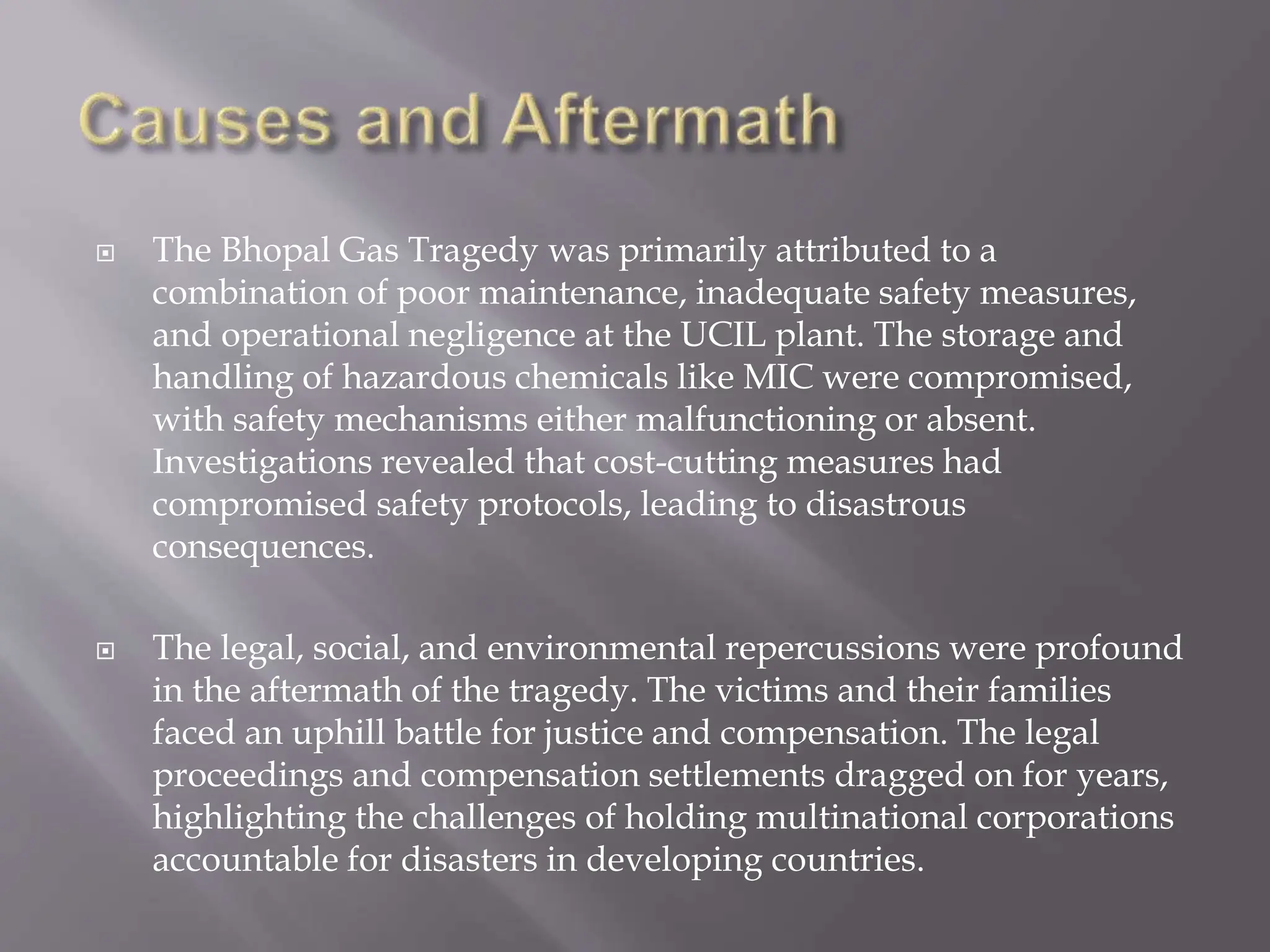 Remembering the Bhopal Gas Tragedy A Landmark in Industrial Disaster.pptx