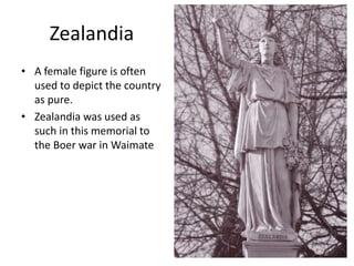 Another memorial to the ploughmen, Next to the Dominion Museum building (Massey University),
behind the National War Memorial.
15
 