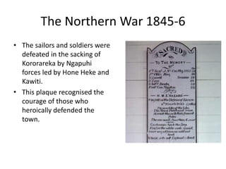 New Zealands (internal) Wars
• The Musket Wars
• The Northern War
• The Wellington War
• The First Taranaki War
• The Waikato War
• The Tauranga War
• The Second Taranaki War
• Te Kooti
• The East Coast War
• Parihaka
7
 