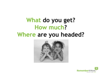 What  do you get? How much ? Where  are you headed? 