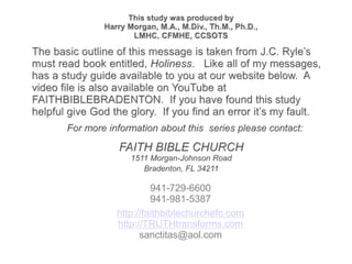 941-729-6600
941-981-5387
http://faithbiblechurchefc.com
http://TRUTHtransforms.com
sanctitas@aol.com
 