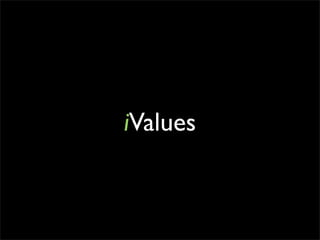iValues
 