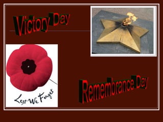 Victory Day Remembrance Day 