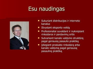 Remigijus Gineitis. Profesinis prisistatymas 2010 - 3