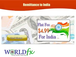 Remittance to India
 