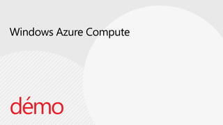 Windows Azure Computedémo