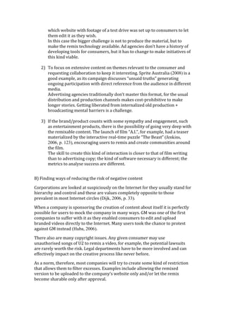 Remixable Advertising