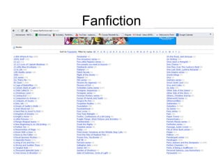 Fanfiction 
