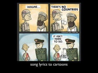 song lyrics to cartoons
 
