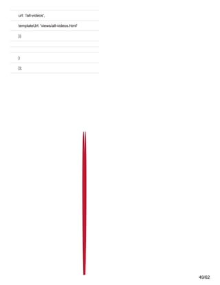 url: '/all-videos',
templateUrl: 'views/all-videos.html'
})
}
]);
49/62
 