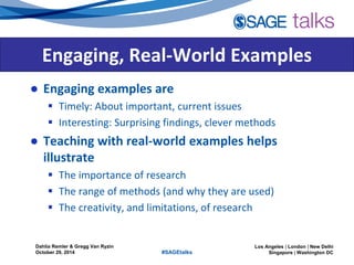 Really Engaging Pdf Examples Teaching Research Methods: How to Make it Meaningful to Students | PDF
