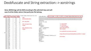 REMnux tutorial-2: Extraction and decoding of Artifacts | PPTX