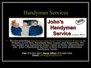 Handyman Services ,[object Object]