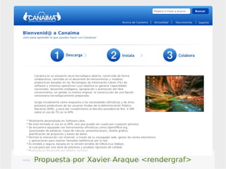 Propuesta por Xavier Araque <rendergraf>
 