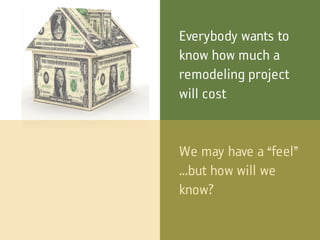 Remodeling Budget Think