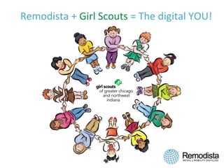Remodista	
  +	
  Girl	
  Scouts	
  =	
  The	
  digital	
  YOU!	
  	
  

 