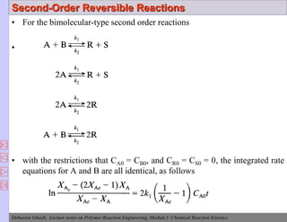 RE_Module on reaction engineering presentation | PDF