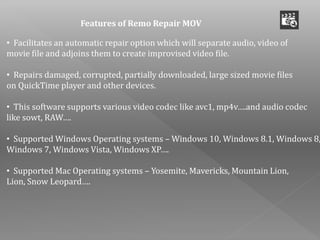 buy remo repair mov review buy remo repair mov review
