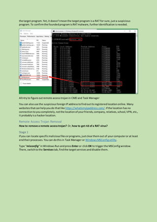 Remote access trojan | DOCX