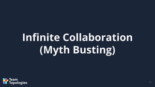 Inﬁnite Collaboration
(Myth Busting)
38
 