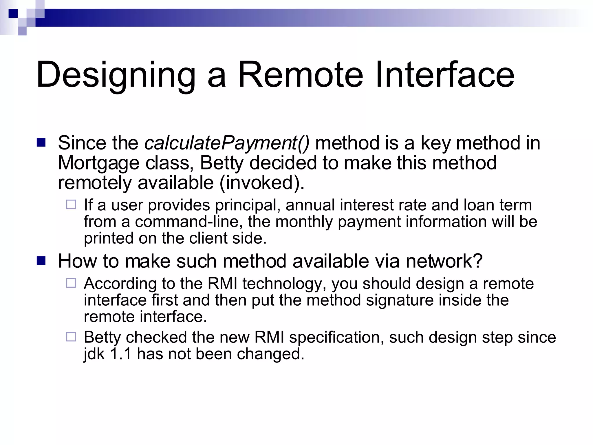 Remote Method Invocation | PPT