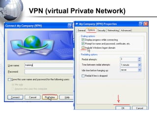 VPN (virtual Private Network)
 