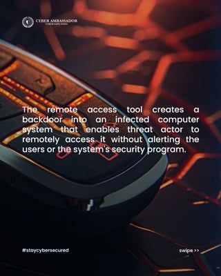 Remote Access Tool | PDF