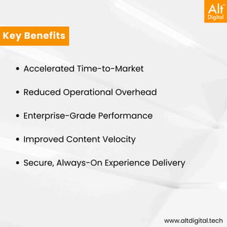Remote AEM services - Alt digital technologies | PDF
