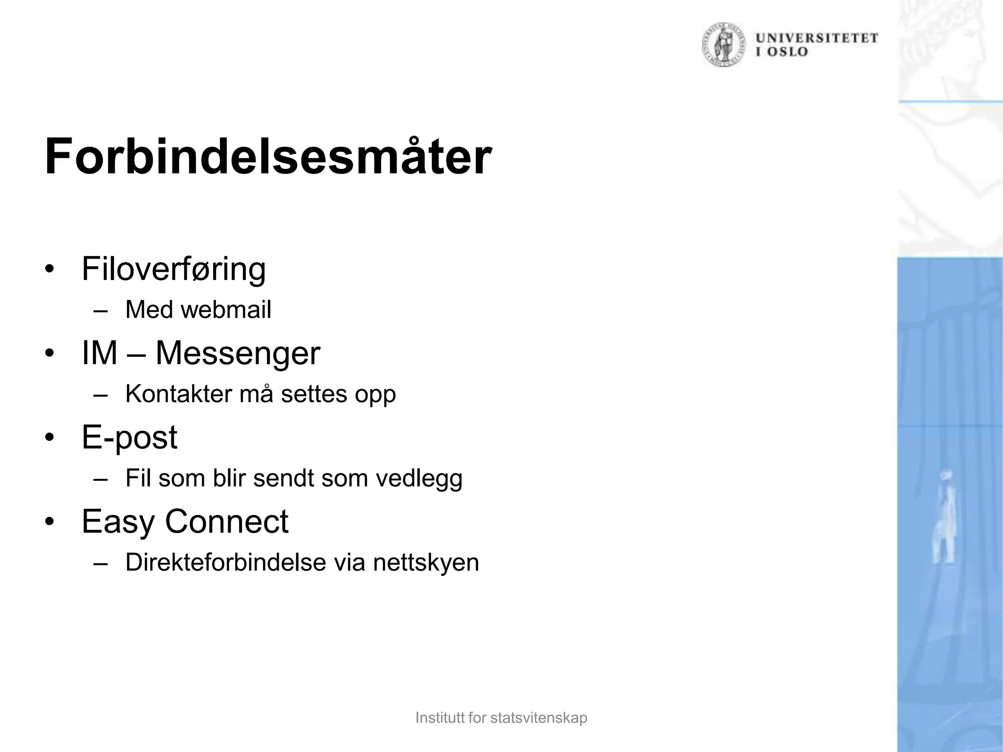 Brukeren eleverer egne rettigheter