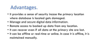 Remote backup system | PDF