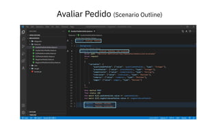 Avaliar Pedido (Scenario Outline)
 