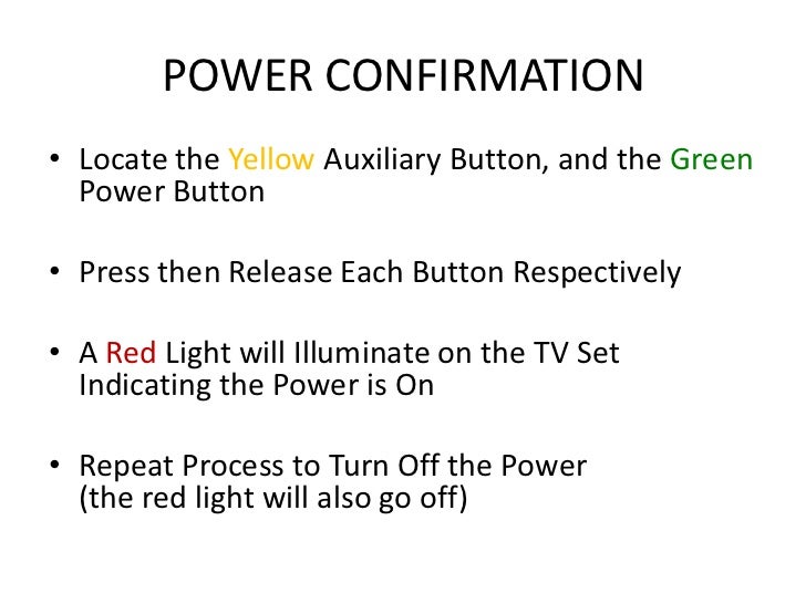 Remote control operation