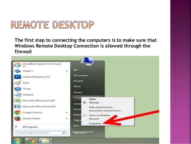 remote desktop right click remote desktop right click