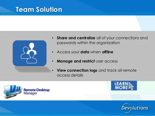 devolution remote desktop manager devolution remote desktop manager