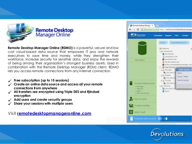 devolutions remote desktop manager devolutions remote desktop manager
